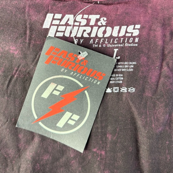 Fast & Furious By Affliction Men’s Short Sleeve T-Shirt - Large - NWT - Picture 11 of 11